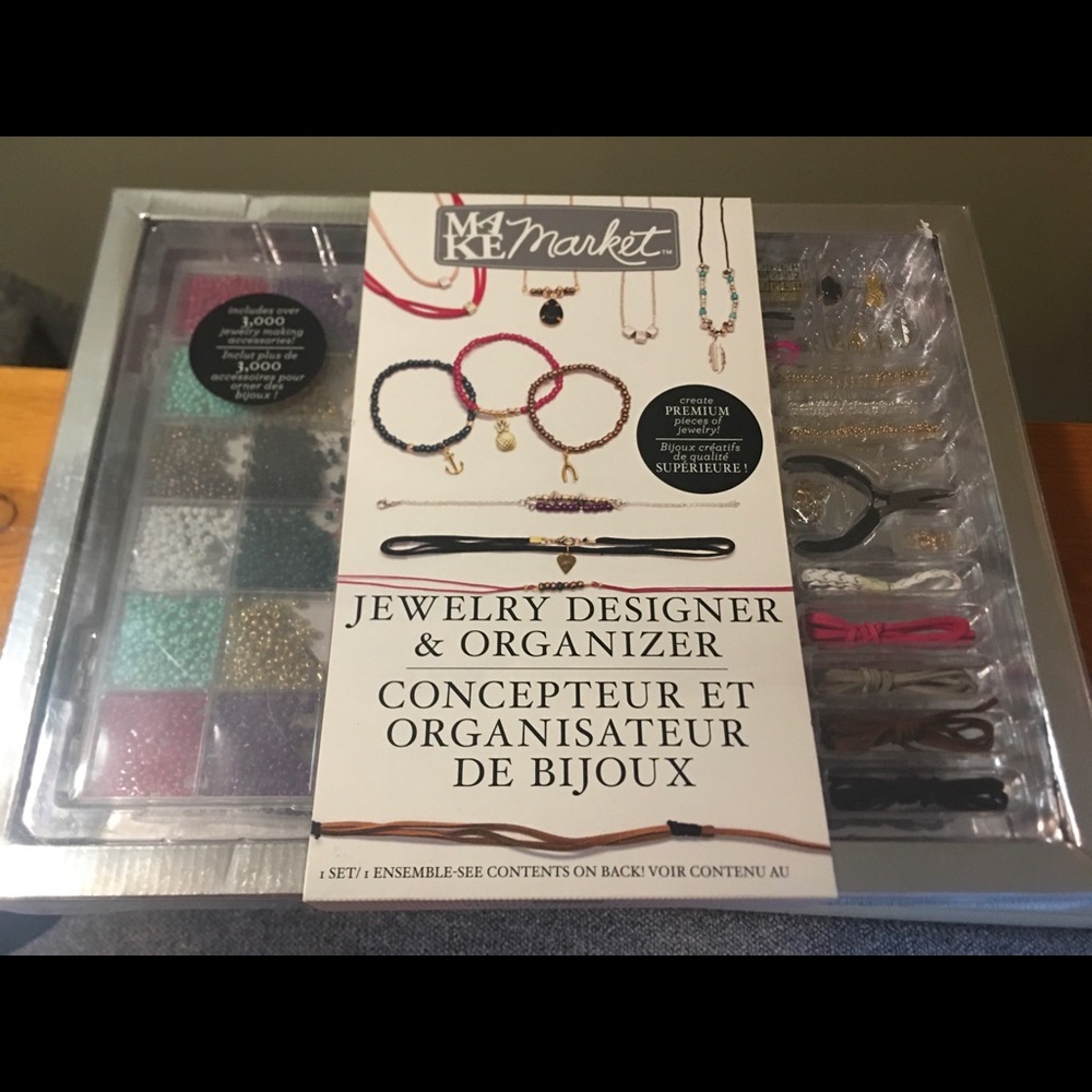 JEWELRY MAKING SET - BRAND NEW - OVER 3000 PIECES